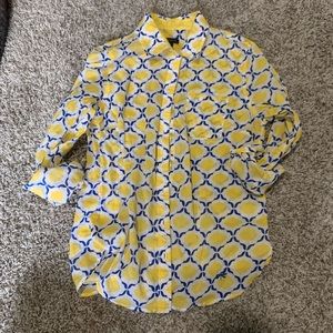 Talbots button up top